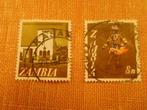 Timbres de Zambie, Postzegels en Munten, Postzegels | Afrika, Ophalen of Verzenden, Zambia, Gestempeld