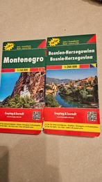 Landkaarten Montenegro en Bosnie, Enlèvement ou Envoi, Comme neuf, Europe autre, Carte géographique