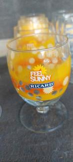 4 verres ricard feel sunny, Enlèvement ou Envoi, Comme neuf