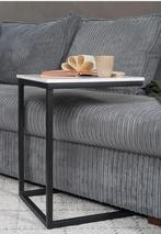 Laptoptafel wit marmeren blad, Enlèvement, Comme neuf