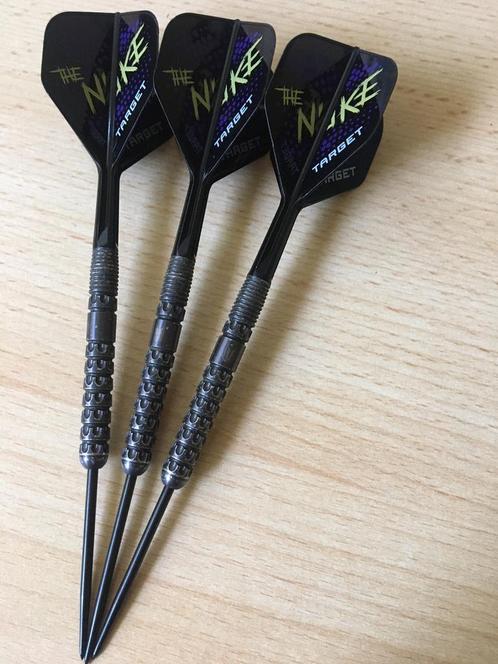 Target Luke Littler Gen 1 pixel grip 22 gram, Sport en Fitness, Darts, Gebruikt, Pijlen, Ophalen of Verzenden