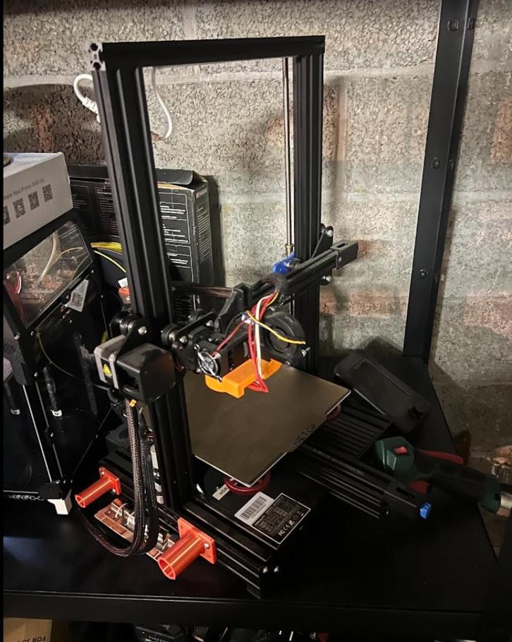 3D printer - Ender 3V2 met mods – ideaal om te leren, Computers en Software, 3D Printers, Ophalen