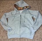 Burberry zip up hoodie, Kleding | Heren, Truien en Vesten, Zo goed als nieuw, Grijs, Burberry, Verzenden
