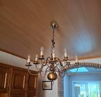 Koperen luster, Huis en Inrichting, Lampen | Kroonluchters, Ophalen, Gebruikt