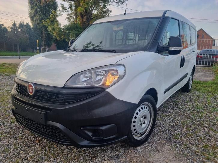 Fiat Doblo L2 long châssis 7/2017 Euro6 1.3jtd 95cv 93740KM, Autos, Fiat, Entreprise, Achat, Doblo, ABS, Airbags, Bluetooth, Ordinateur de bord