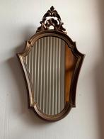 Antieke spiegel met houten kader frame, Antiek en Kunst, Ophalen