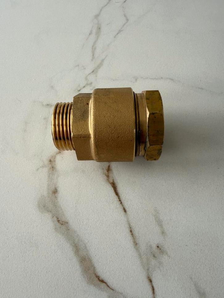 Messing socarex koppeling, Doe-het-zelf en Bouw, Sanitair, Nieuw, Koper, Ophalen of Verzenden