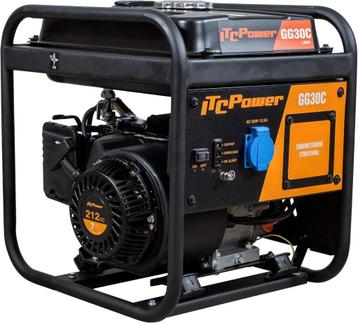 Groupe électrogène ITCPower IT-GG30C (3000 W) - Neuf !, Enlèvement, Neuf, Moins de 5 kVA, Essence