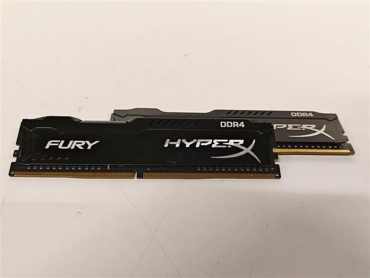 A7177 HyperX Fury DDR4 [set van 2], Computers en Software, RAM geheugen, Gebruikt, DDR4, Ophalen of Verzenden