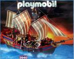 PlayMobil 3940 Groot Piratenschip, Kinderen en Baby's, Speelgoed | Playmobil, Ophalen, Gebruikt, Complete set