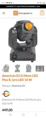 AMERICAN DJ X-MOVE LED PLU R ( 449€ pièce neuf) 2 pour 600€., Musique & Instruments, Enlèvement ou Envoi