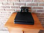 PS4 SLIM 500GB met controller, Games en Spelcomputers, 500 GB, Ophalen of Verzenden, Zo goed als nieuw, Met 1 controller