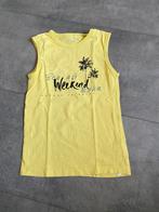 Geel T-shirt zonder mouwen 9-10 jaar, Kinderen en Baby's, Kinderkleding | Maat 134, Jongen of Meisje, Name it, Ophalen of Verzenden