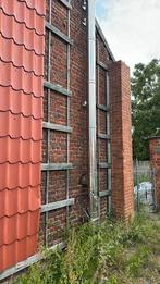 Dubbelwandige buis en houtkachel - te demonteren te linden, Ophalen, Zo goed als nieuw