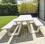 Tuinbank, Tuin en Terras, Ophalen, Zo goed als nieuw, Aluminium