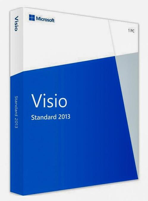 Activeringssleutel voor Microsoft Visio 2013 Standard  1-li, Computers en Software, Office-software, Nieuw, Windows, Ophalen of Verzenden