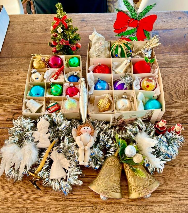 Vintage kerstversiering, Diversen, Kerst, Zo goed als nieuw, Ophalen of Verzenden