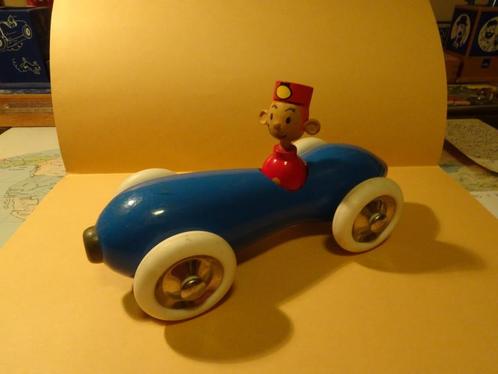 Vilac houten auto - Turbotraction Spirou, Kinderen en Baby's, Speelgoed | Houten speelgoed, Zo goed als nieuw, Rij- of Hobbelspeelgoed