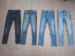 Lot de 4 pantalons skinny stretch slim, Ophalen of Verzenden, Zo goed als nieuw, Maat 140