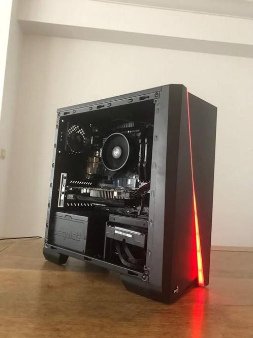 Gaming pc + wifi en bluetooth, Computers en Software, Desktop Pc's, Zo goed als nieuw, 3 tot 4 Ghz, SSD, 16 GB, Met videokaart