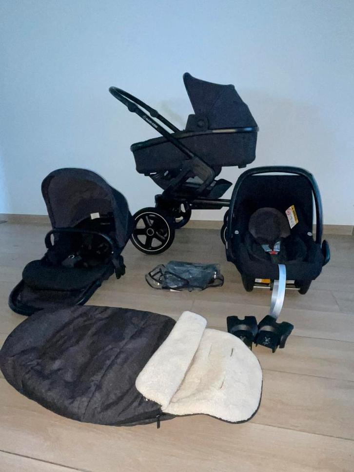Maxi -Cosi  Nova 4 Nomad Black  kinderwagen -3 in-1 Set, Kinderen en Baby's, Buggy's, Zo goed als nieuw, Maxi-Cosi, Ophalen