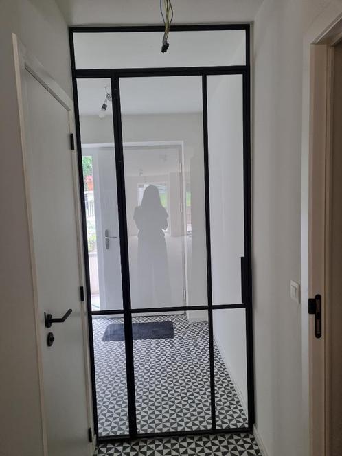 NIEUWE deur van glas en smeedwerk, Doe-het-zelf en Bouw, Glas en Ramen, Nieuw, Overige typen, 160 cm of meer, 80 tot 120 cm, Ophalen