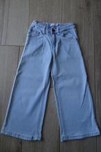 Lichtblauwe jeansbroek wide leg Name it maat 116, Broek, Gebruikt, Meisje, Name it