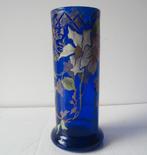 Vase Legras ancien art nouveau, fleurs en émail ; vers 1910, Envoi