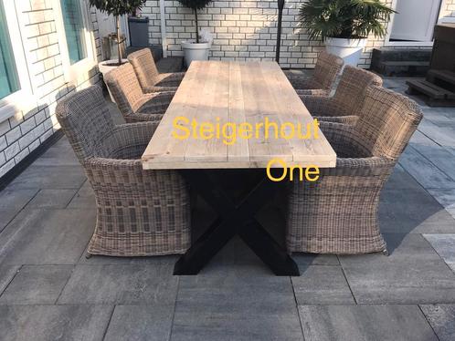 Steigerhout tafel buitentafel 1 week Levertijd, Tuin en Terras, Tuintafels, Nieuw, Hout, Ophalen of Verzenden