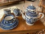 Chinees koffieservies blauw, Ophalen
