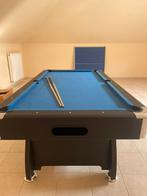 Pooltafel 8ft en pingpongblad, Ophalen, Zo goed als nieuw, Pooltafel