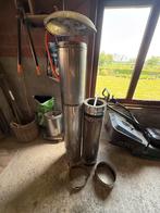 Geïsoleerde inox schoorsteen -250 mm, Huis en Inrichting, Ophalen, Zo goed als nieuw