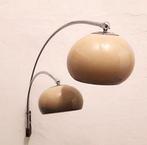 Vintage Dijkstra mushroom dubbele booglamp | '70, Huis en Inrichting, Ophalen of Verzenden, Gebruikt, Metaal, Vintage design