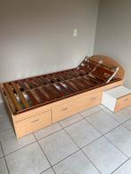 1-persoonsbed met laden en Lattoflex, Huis en Inrichting, Slaapkamer | Bedden, Ophalen, Gebruikt