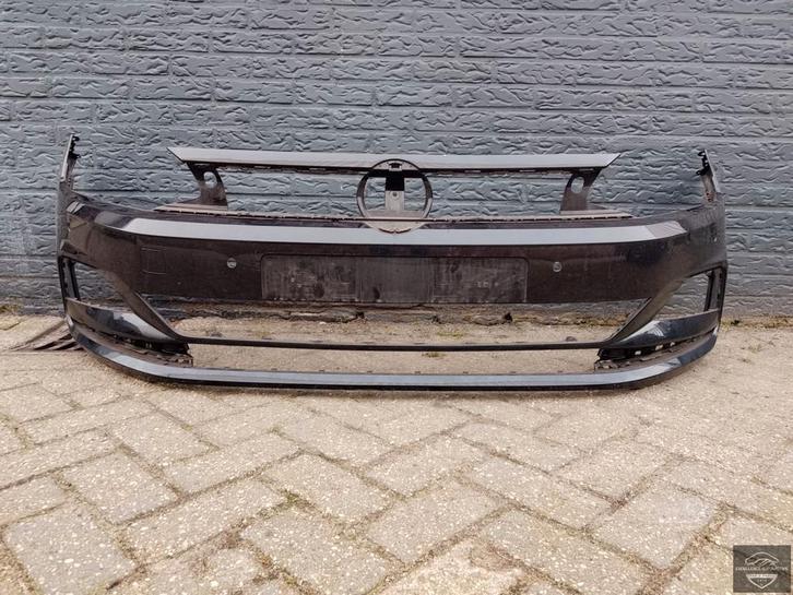 VW Polo 2G 2017-2021 Voorbumper Bumper 4xPDC Origineel!, Auto-onderdelen, Carrosserie, Bumper, Volkswagen, Gebruikt