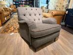 'Walton' Button chesterfield l Lounge Harris Tweed stof, Huis en Inrichting, Fauteuils, Ophalen of Verzenden, Nieuw, Leer