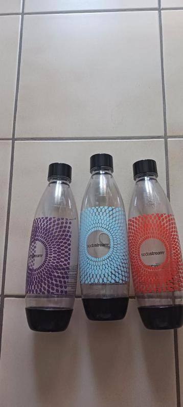 3 flessen voor soda stream, Enlèvement ou Envoi