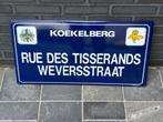 Emaillen plaat Koekelberg, weversstraat, Ophalen