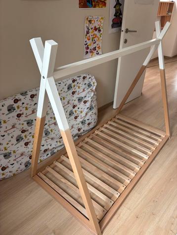 Lit tipi Enfant Childhome 140x70 beschikbaar voor biedingen