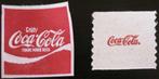 Coca Cola label vierkant embleem en Coca-Cola label lint, Ophalen of Verzenden, Nieuw