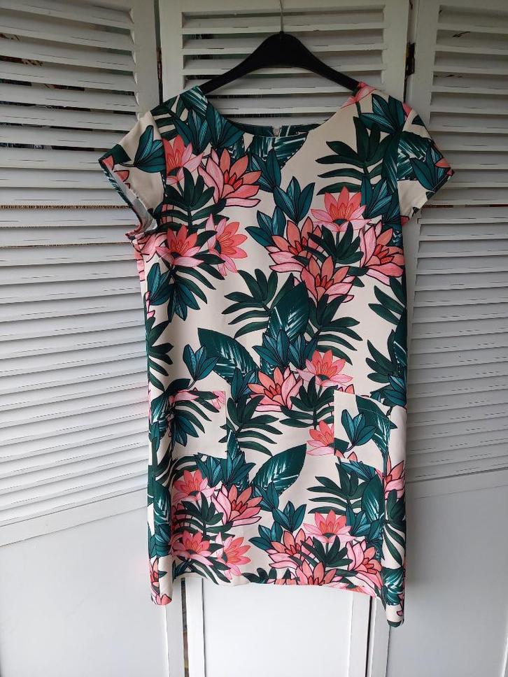 Jurk kleed Nathalie Vleeschouwer XL maat 44, Kleding | Dames, Jurken, Zo goed als nieuw, Maat 42/44 (L), Knielengte, Ophalen of Verzenden