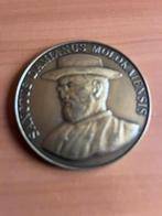 Bronzen herdenkingsmunt Pater Damiaan : 2009, Verzamelen, Verzenden, Gebruikt, Sieraad, Christendom | Katholiek