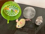 Speelgoed hamster met wiel en bal, Kinderen en Baby's, Ophalen of Verzenden, Zo goed als nieuw