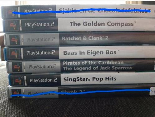 PS2 games €3/stuk, Games en Spelcomputers, Games | Sony PlayStation 2, Zo goed als nieuw, Ophalen of Verzenden