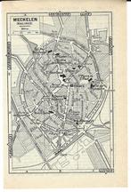 1955 - Mechelen stadsplannetje, Boeken, Atlassen en Landkaarten, Verzenden, België