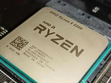  Puce dorée Ryzen 5 5500 disponible aux enchères