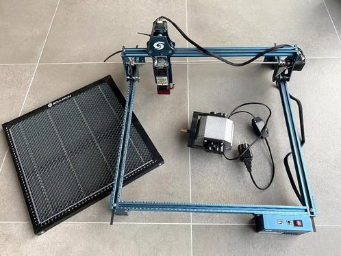 Lasercutter Sculpfun S9 MET air assist en honeycomb, Hobby en Vrije tijd, Elektronica-componenten, Zo goed als nieuw, Ophalen