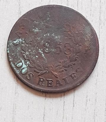 Dos Reales 1853 Provincia de Buenos Ayres beschikbaar voor biedingen