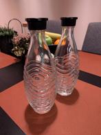 Soda Stream Glazen Fles x2, Ophalen, Gebruikt