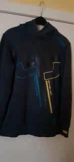 Blauwe pull met kap 158/164, Verzenden, C&A, Jongen, Trui of Vest